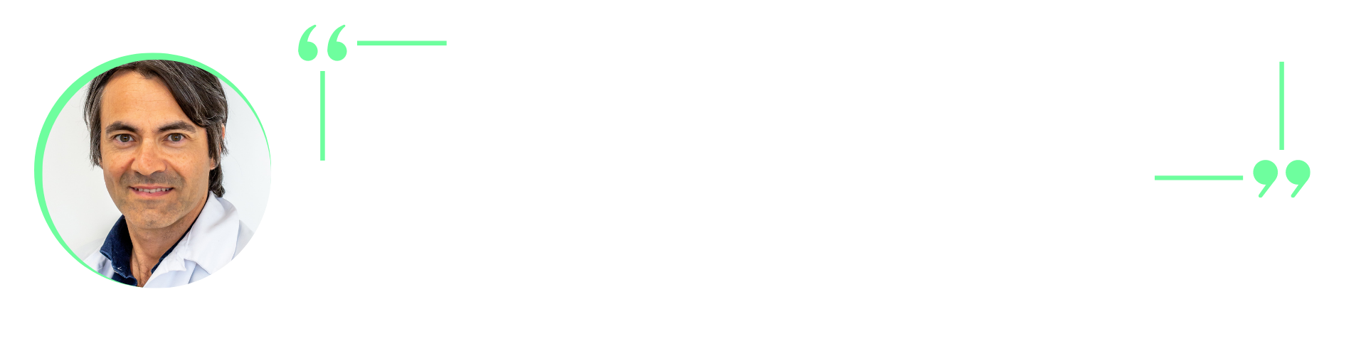Doctor Paolo Machi's quotation: " We don't want to have a perfect treatment. We just have to save the patient [...] then we will come back probably in two or three weeks for a most definitive treatment"