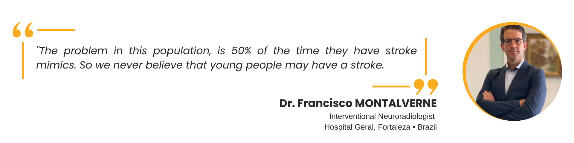Quotation by Doctor Francisco MONTALVERNE: 